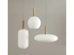 Lámpara Suspendida-Lámpara Toolight App668-1Cp Gold White Dorado