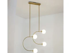 Lámpara Toolight App639-4Cp Gold Dorado