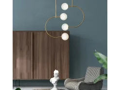 Lámpara Toolight App639-4Cp Gold Dorado