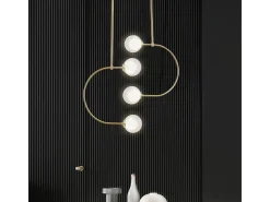 Lámpara Toolight App639-4Cp Gold Dorado