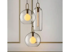 Lámpara Suspendida-Lámpara Toolight App630-1Cp Gold Dorado