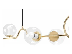 Lámpara Suspendida-Lámpara Toolight App1023-5Cp Gold Dorado