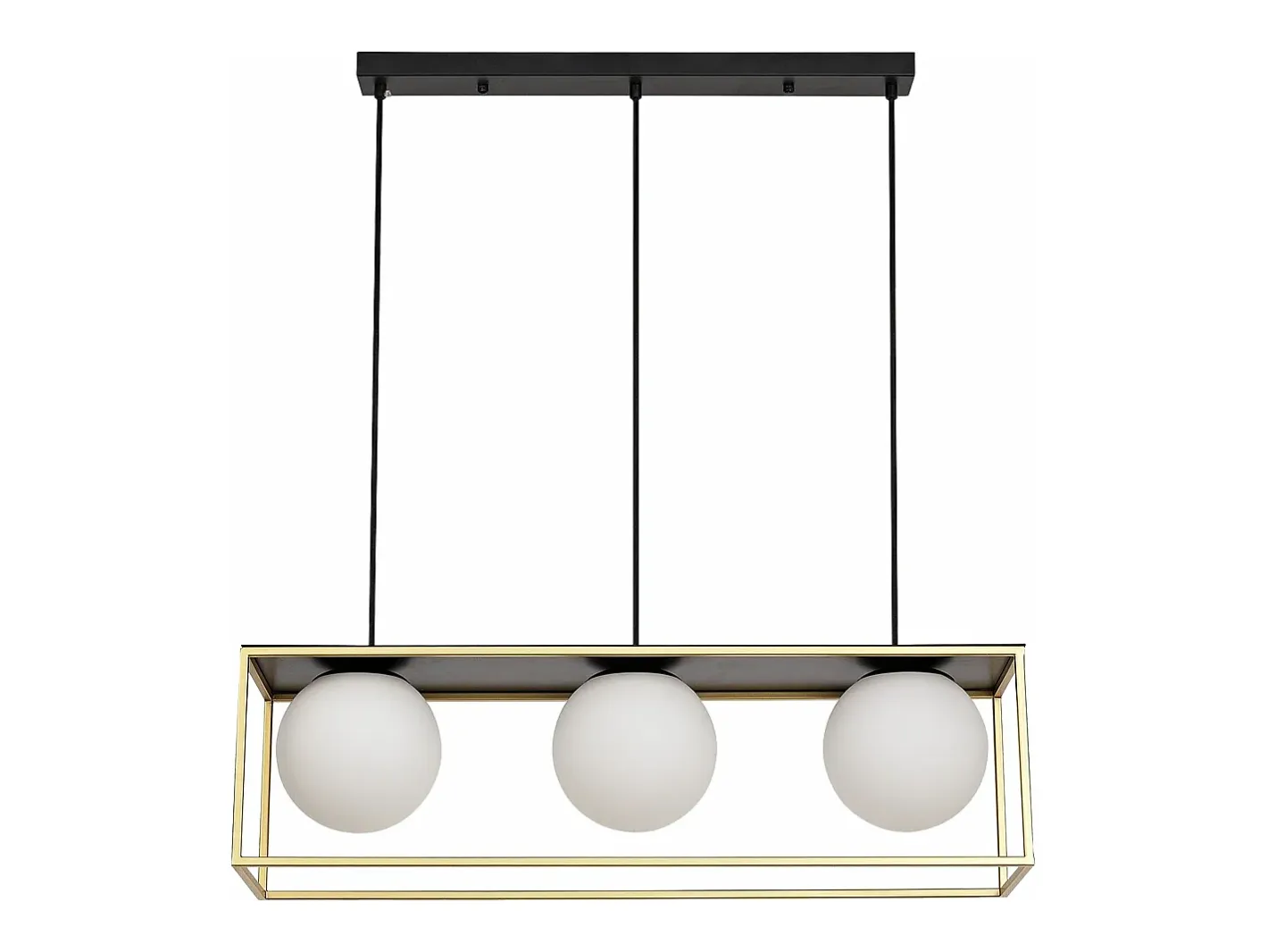 Lámpara Toolight App1164-3Cp Gold White Dorado Clearance