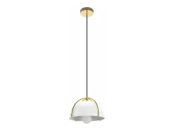 Lámpara Suspendida-Lámpara Toolight App1216-1Cp Gold White Dorado