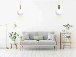 Lámpara Toolight App666-1Cp Gold White Dorado