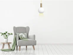 Lámpara Toolight App666-1Cp Gold White Dorado