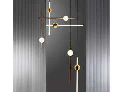 Clearance Lámpara Toolight App476-Cp Gold Dorado