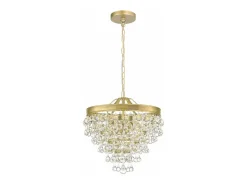 Lámpara Suspendida-Lámpara Toolight App1621-3Cp Gold Dorado