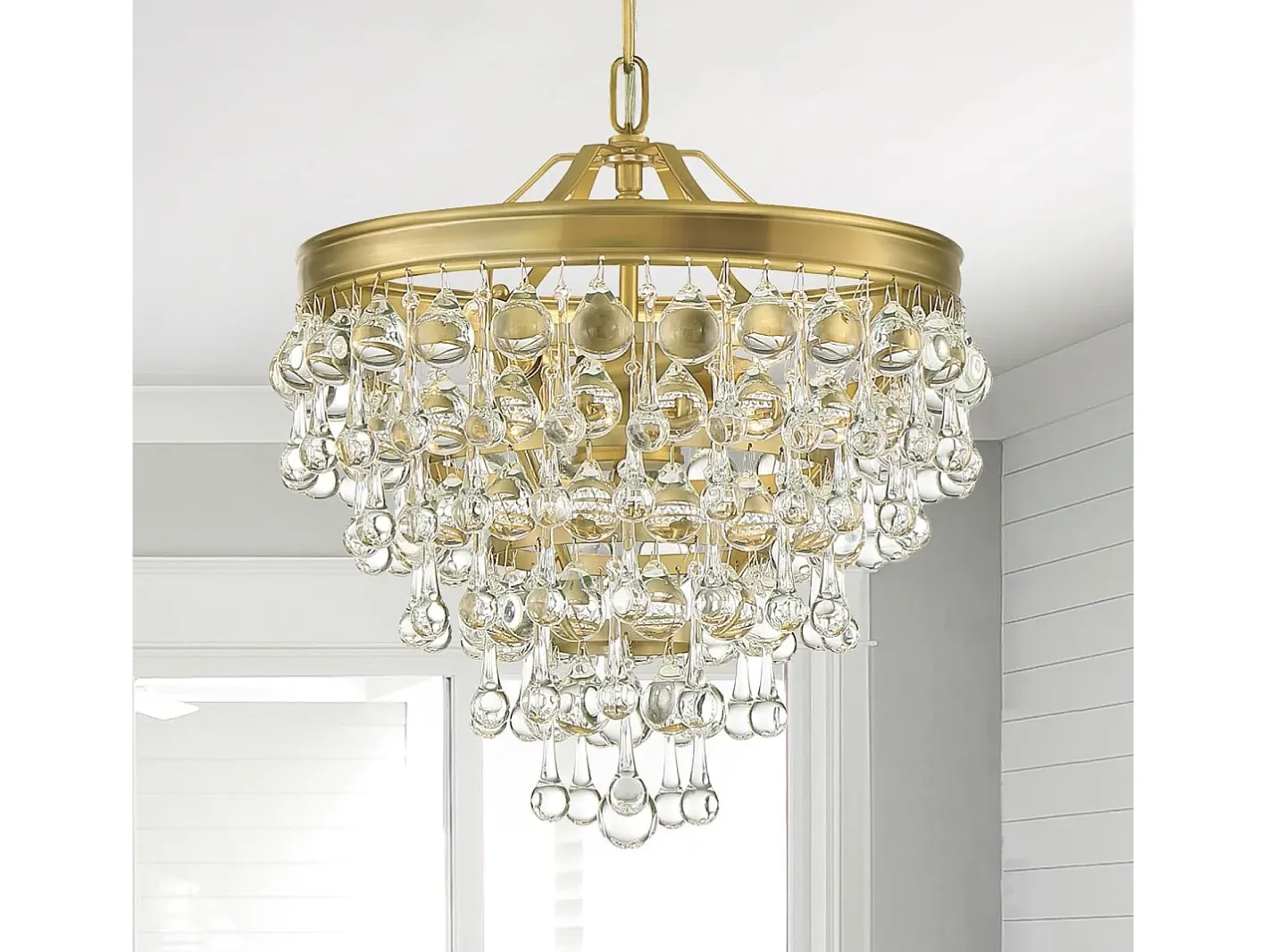 Lámpara Suspendida-Lámpara Toolight App1621-3Cp Gold Dorado