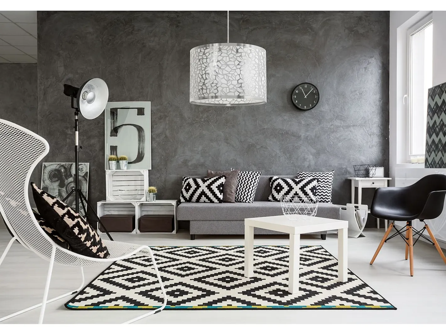 Lámpara Toolight App1015-1Cp Grey Gris Sale