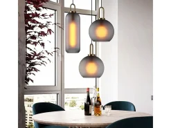 New Lámpara Toolight App628-1Cp Grey Gris