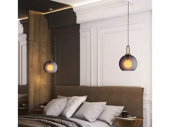 Lámpara Suspendida-Lámpara Toolight App626-1Cp Grey 20Cm Gris