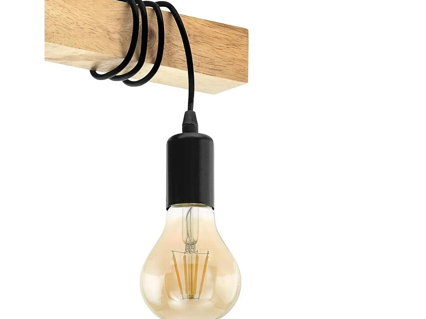 Lámpara Toolight App973-3Cp Line Black Negro Best