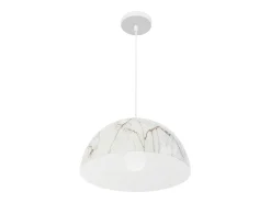 Lámpara Suspendida-Lámpara Toolight App911-1Cp Marble 30Cm White Blanco