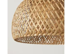 Lámpara Suspendida-Lámpara Toolight App886-1Cp Natural Boho Brown Marru00f3n