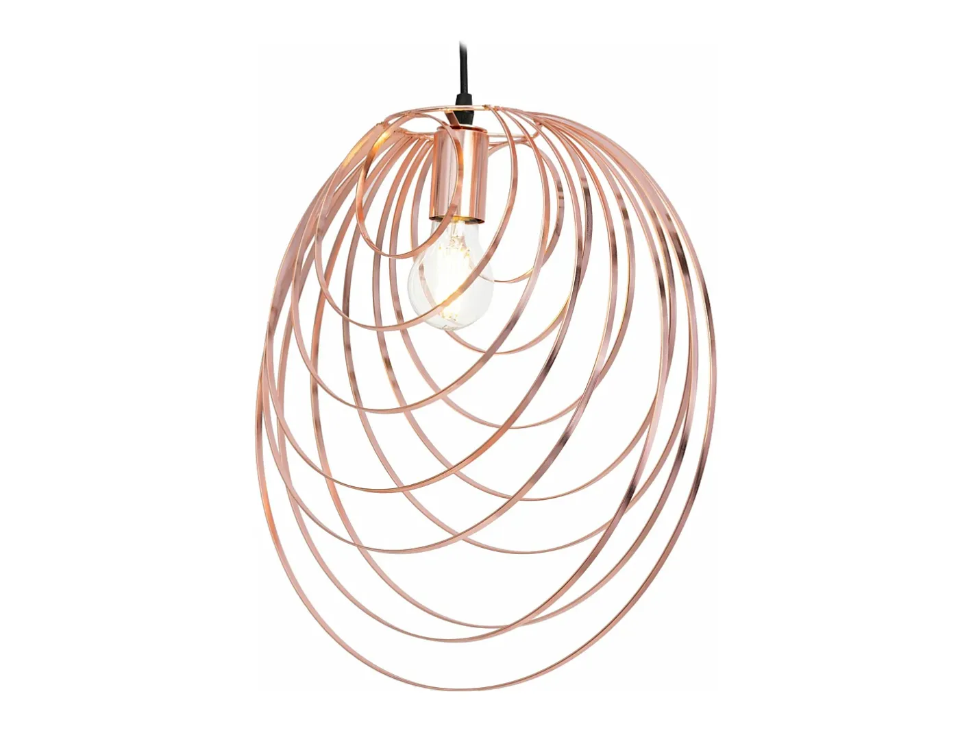 Lámpara Suspendida-Lámpara Toolight App427-1Cp Rose Gold Rosa