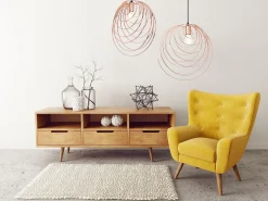 Lámpara Suspendida-Lámpara Toolight App427-1Cp Rose Gold Rosa