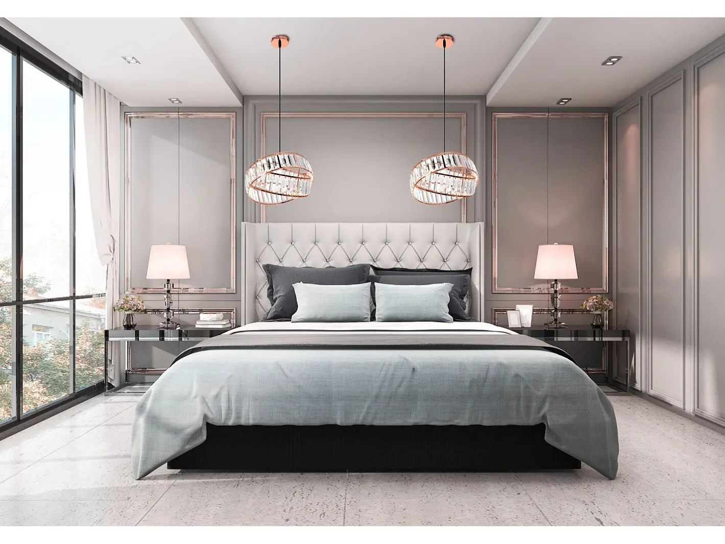 Lámpara Toolight App1105-1Cp Rose Gold Rosa Sale