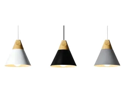 Lámpara Suspendida-Lámpara Toolight App060-1Cp Scandi C Black Negro