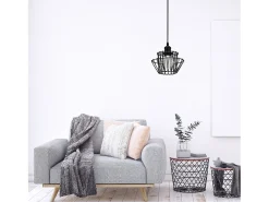 Lámpara Suspendida-Lámpara Toolight App941-1Cp Set 36Cm Black Negro