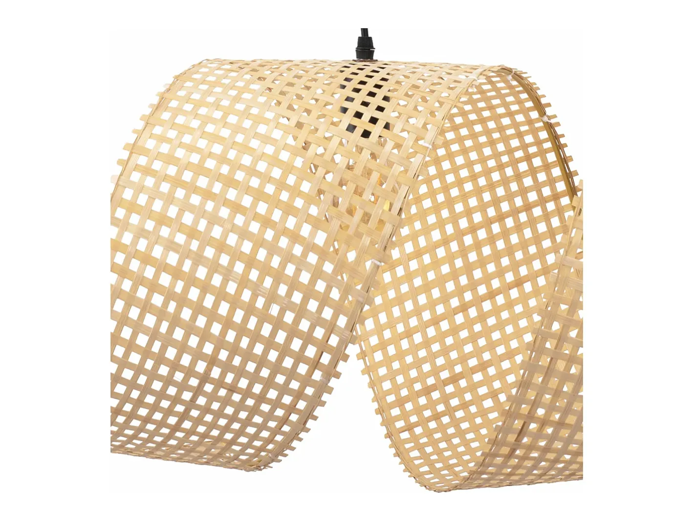 Outlet Lámpara Toolight App1644-2Cp Spiral Boho 85Cm Beige
