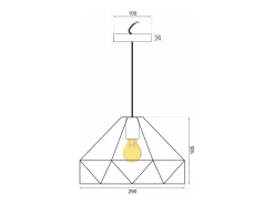 Lámpara Toolight App237-1Cp White Blanco Clearance