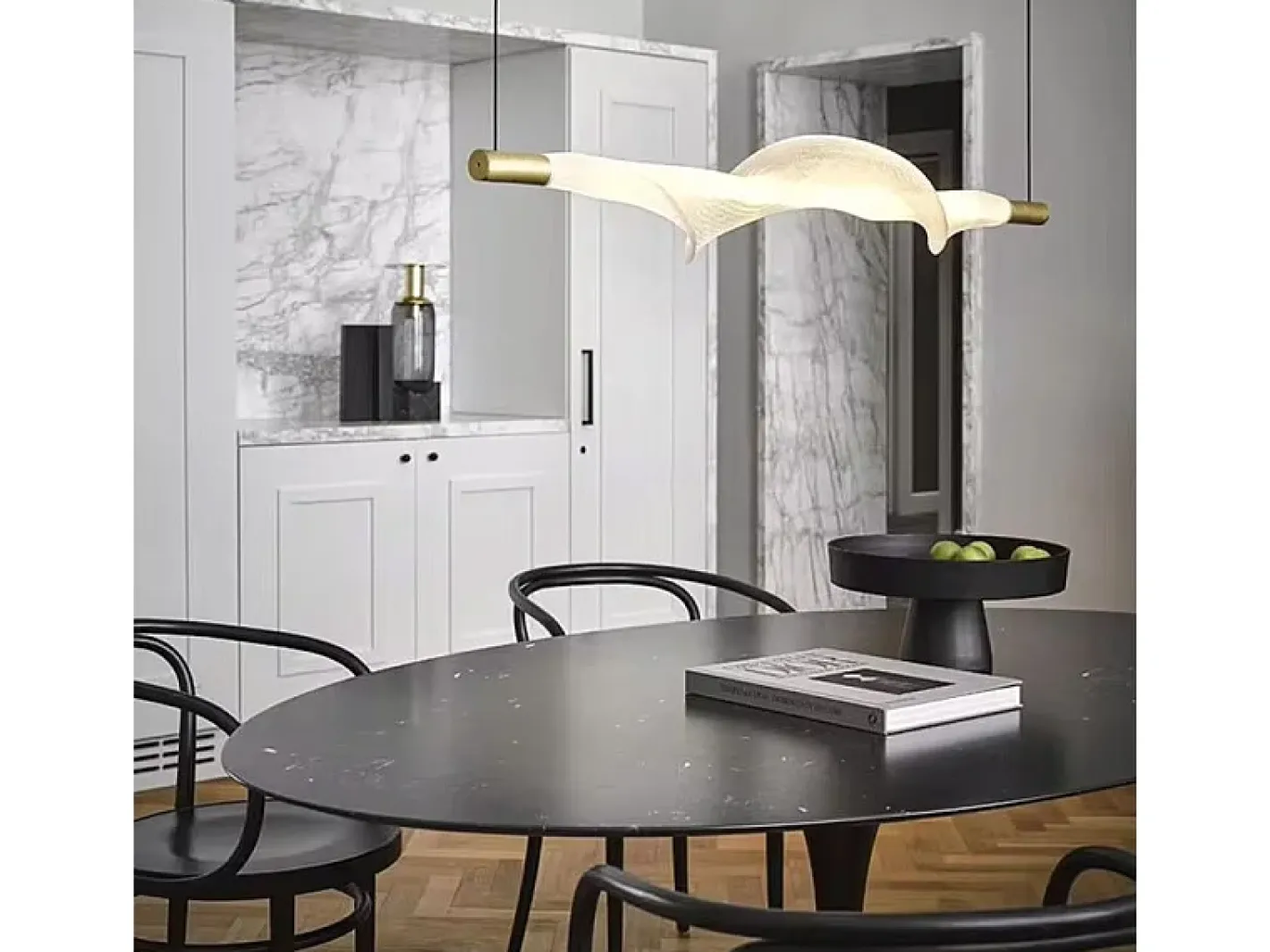 Lámpara Suspendida-Lámpara Toolight App1444-10Cp White Blanco