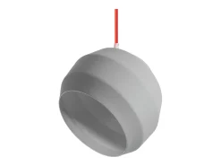 Lámpara Suspendida-Lámpara Toolight App384-3Cpr Grey Gris