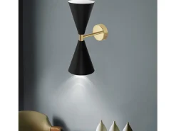 Lámpara Suspendida-Lámpara Toolight App1140-2W Black Negro