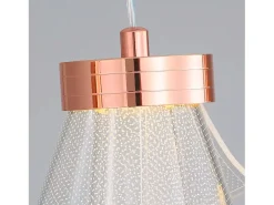 Lámpara Suspendida-Lámpara Toolight App1766-1W Rose Gold Rosa