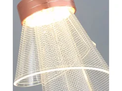 Lámpara Suspendida-Lámpara Toolight App1766-1W Rose Gold Rosa