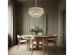 Lámpara Suspendida-Lámpara Toolight G054-Cp Gold 50Cm Dorado