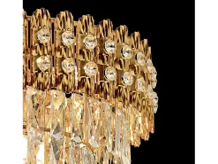 Lámpara Suspendida-Lámpara Toolight G058-Cp Gold 60Cm Dorado