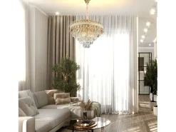 Lámpara Suspendida-Lámpara Toolight G048-Cp Gold 50Cm Dorado