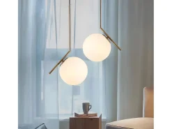 Lámpara Suspendida-Lámpara Toolight G106-1W Gold White Dorado