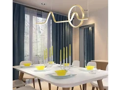 Lámpara Suspendida-Lámpara Toolight HJ022-CP  Gold Dorado