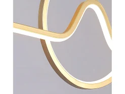Lámpara Suspendida-Lámpara Toolight HJ022-CP  Gold Dorado