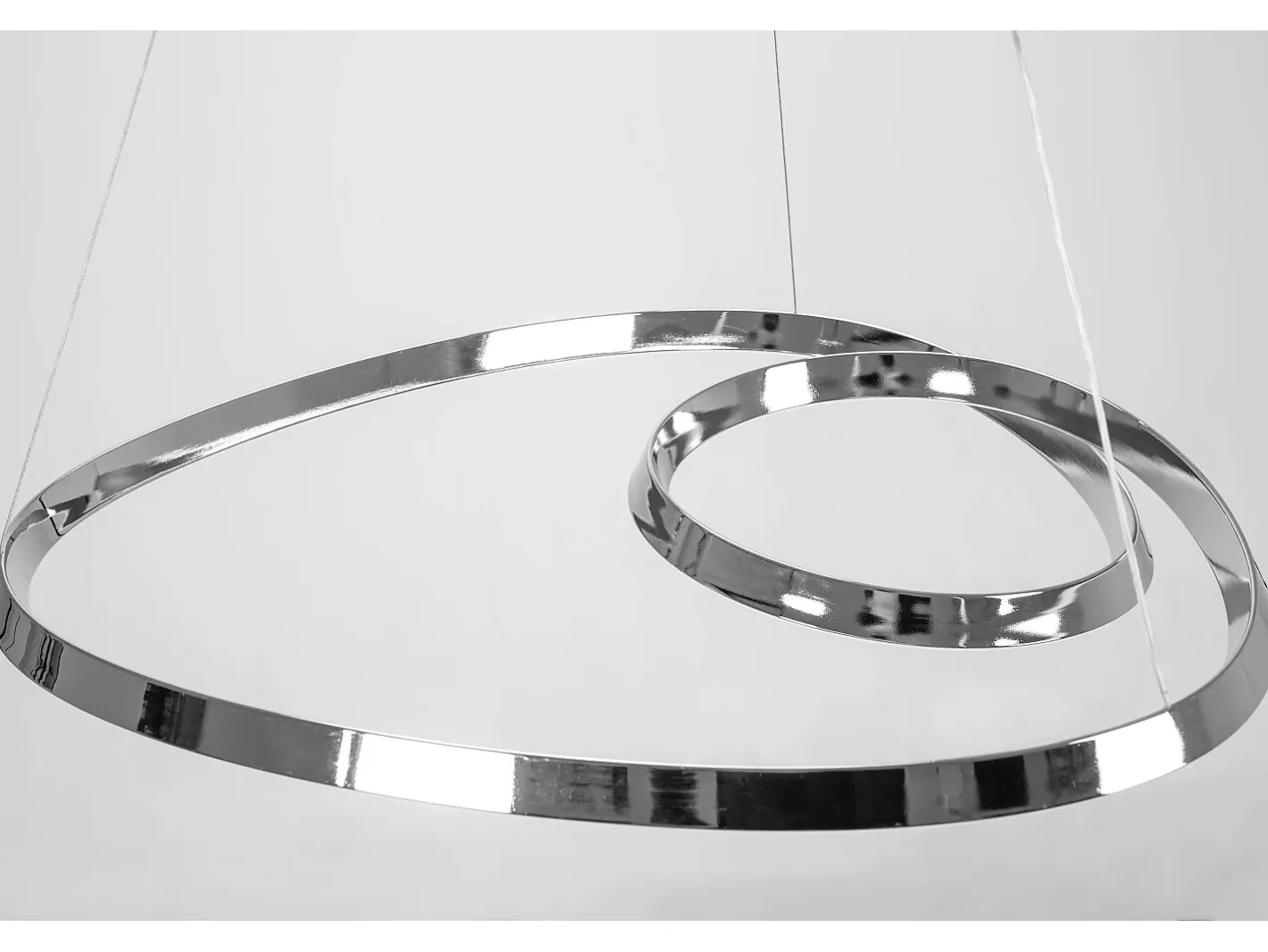 Hot Lámpara Toolight Led App798-Cp Loop Chrome Plateado