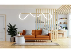 Lámpara Toolight Led App854-Cp Long Gold Dorado Outlet
