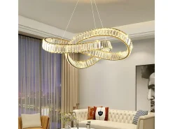 Lámpara Suspendida-Lámpara Toolight Led App1538-Cp Gold Dorado