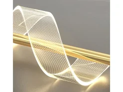 Lámpara Suspendida-Lámpara Toolight Led App1550-Cp Gold Dorado