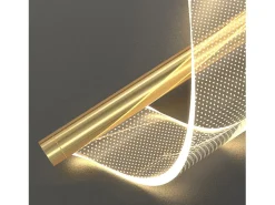 Lámpara Suspendida-Lámpara Toolight Led App1550-Cp Gold Dorado
