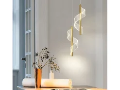 Lámpara Suspendida-Lámpara Toolight Led App1550-Cp Gold Dorado