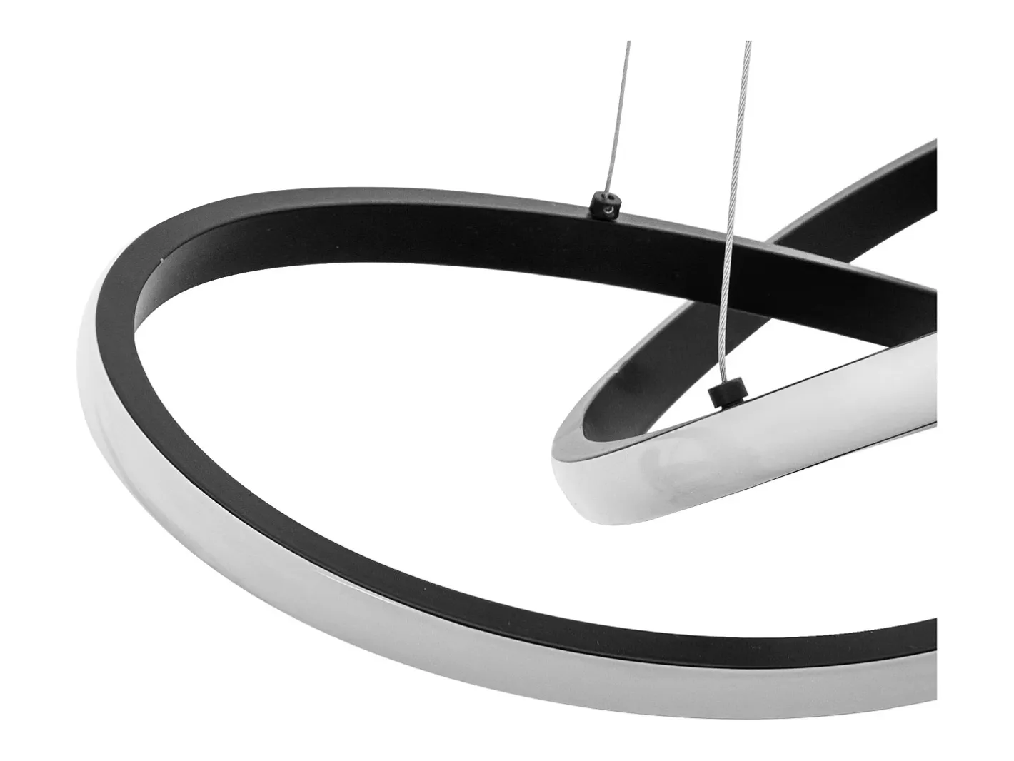 Lámpara Toolight Led App793-Cp Flat Black Negro Outlet