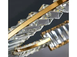 Lámpara Suspendida-Lámpara Toolight Led App1526-Cp40 Gold Dorado