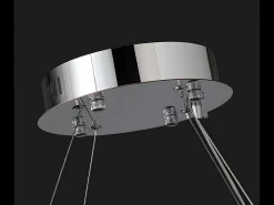 Lámpara Suspendida-Lámpara Toolight Led App1556-Cp Gold Dorado