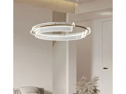 Lámpara Suspendida-Lámpara Toolight Led App1672-Cp Brush Gold Dorado