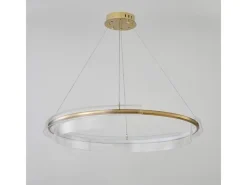 Lámpara Suspendida-Lámpara Toolight Led App1672-Cp Brush Gold Dorado