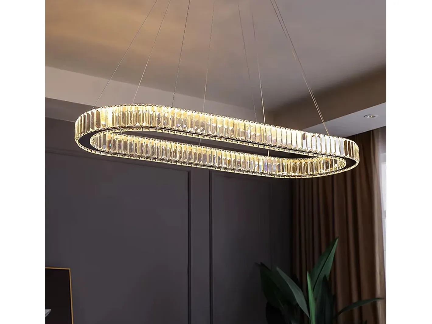 Lámpara Toolight Led App1508-Cp Brush Gold Dorado Clearance