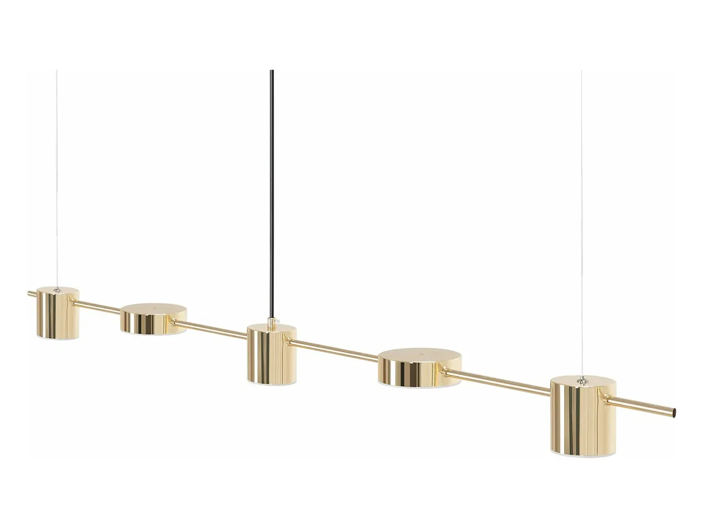 Lámpara Toolight Led App929-5Cp Gold Dorado Outlet